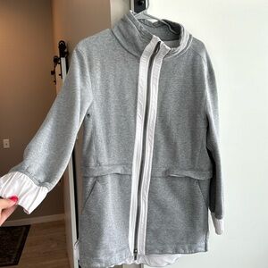 Grey lulu lemon zip up
